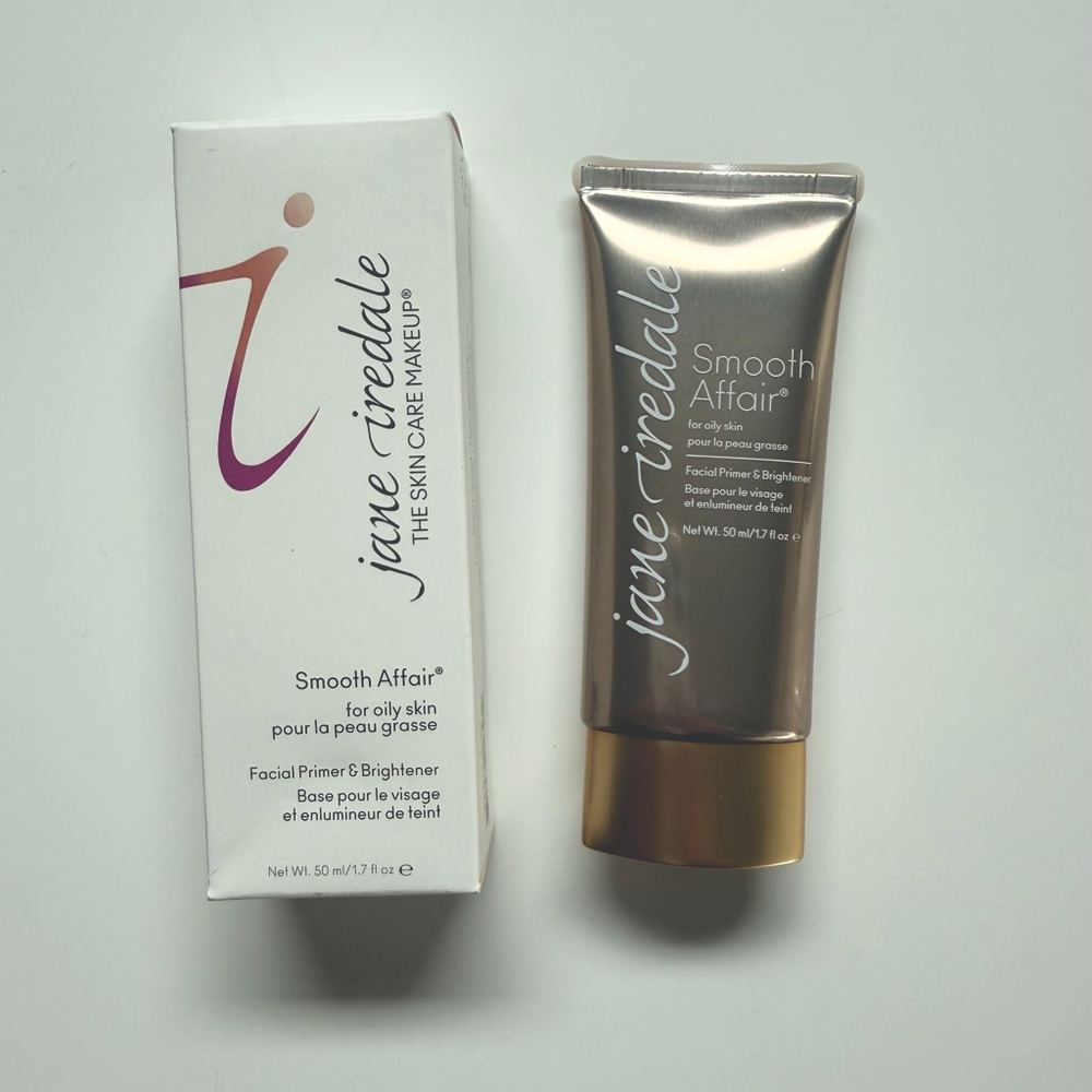 Jane Iredale Smooth Affair for Oily Skin Facial Primer & Brightener 1.7 oz ~ NEW
